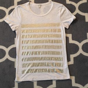J.Crew bar striped tee